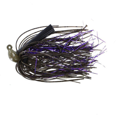 Georgia Jig Green Pumpkin Purple Tinsel 33-Georgia Jig-Hammonds Fishing