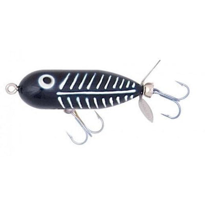 Heddon Baby Torpedo Black Shore Minnow-Heddon Baby Torpedo-Hammonds Fishing