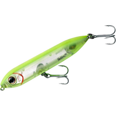 Heddon Super Spook Chartreuse Silver Insert-Heddon Super Spook-Hammonds Fishing