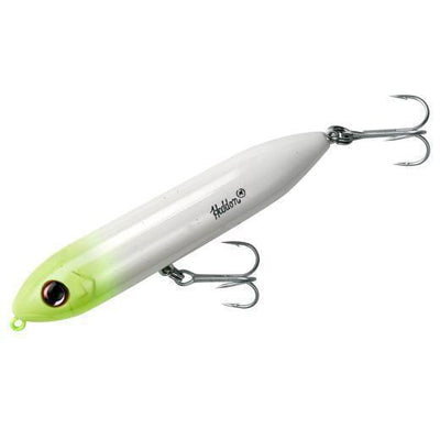 Heddon Super Spook Jr White Chart Head-Heddon Super Spook Jr-Hammonds Fishing