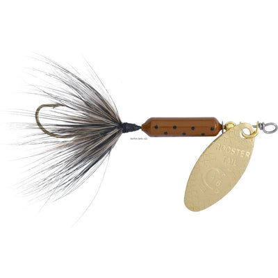 Original Rooster Tail with Single Hook Pumpkin Seed