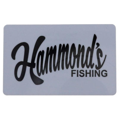 Physical Gift Card-Hammonds Fishing