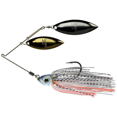 Picasso NiTi Pro Double Willow Spinnerbait White Shad-Picasso NiTi Pro Double Willow Spinnerbait-Hammonds Fishing