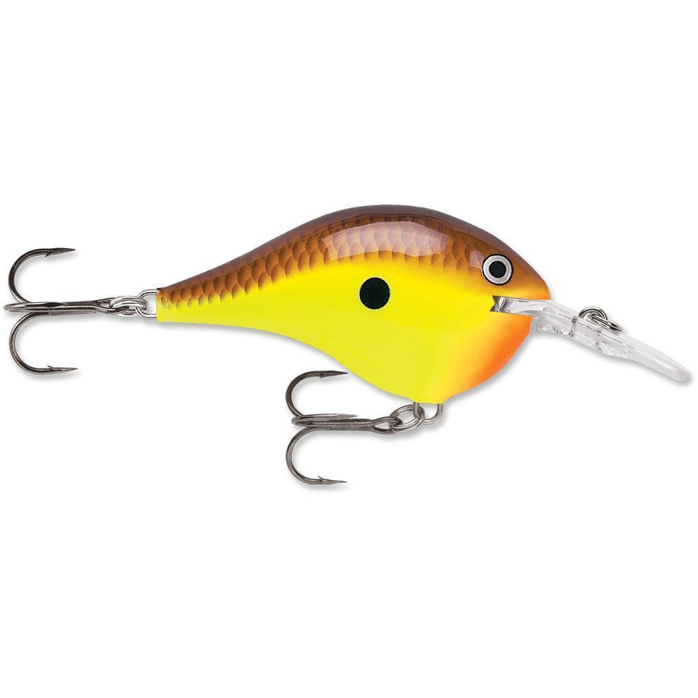 Rapala Dt 06 Chartreuse Brown-RAPALA DT 06-Hammonds Fishing