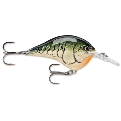 Rapala Dt 06 Olive Green Craw-RAPALA DT 06-Hammonds Fishing