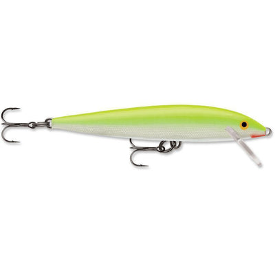 Rapala Original Floater 09 Silver Fluorescent Chartreuse-RAPALA ORIGINAL FLOATER 09-Hammonds Fishing