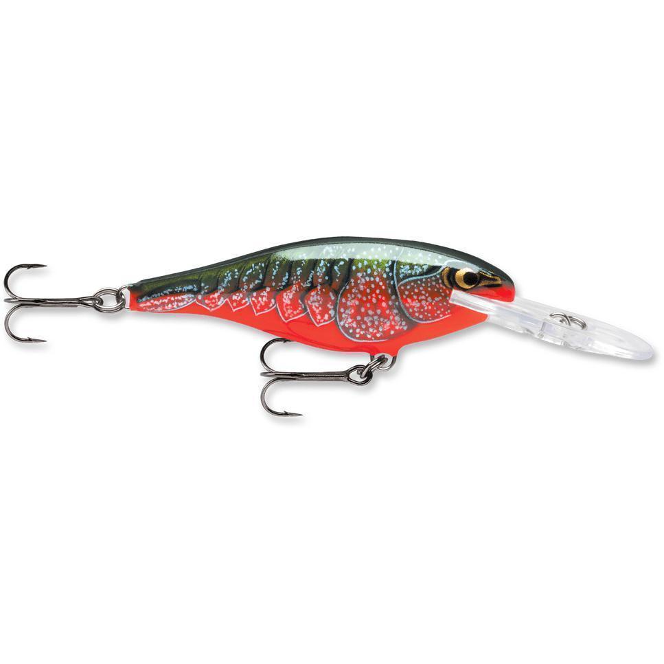 Rapala Shad Rap 04 Red Crawdad-RAPALA SHAD RAP 04-Hammonds Fishing