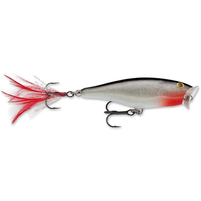 Rapala Skitter Pop 05 Silver-RAPALA SKITTER POP-Hammonds Fishing