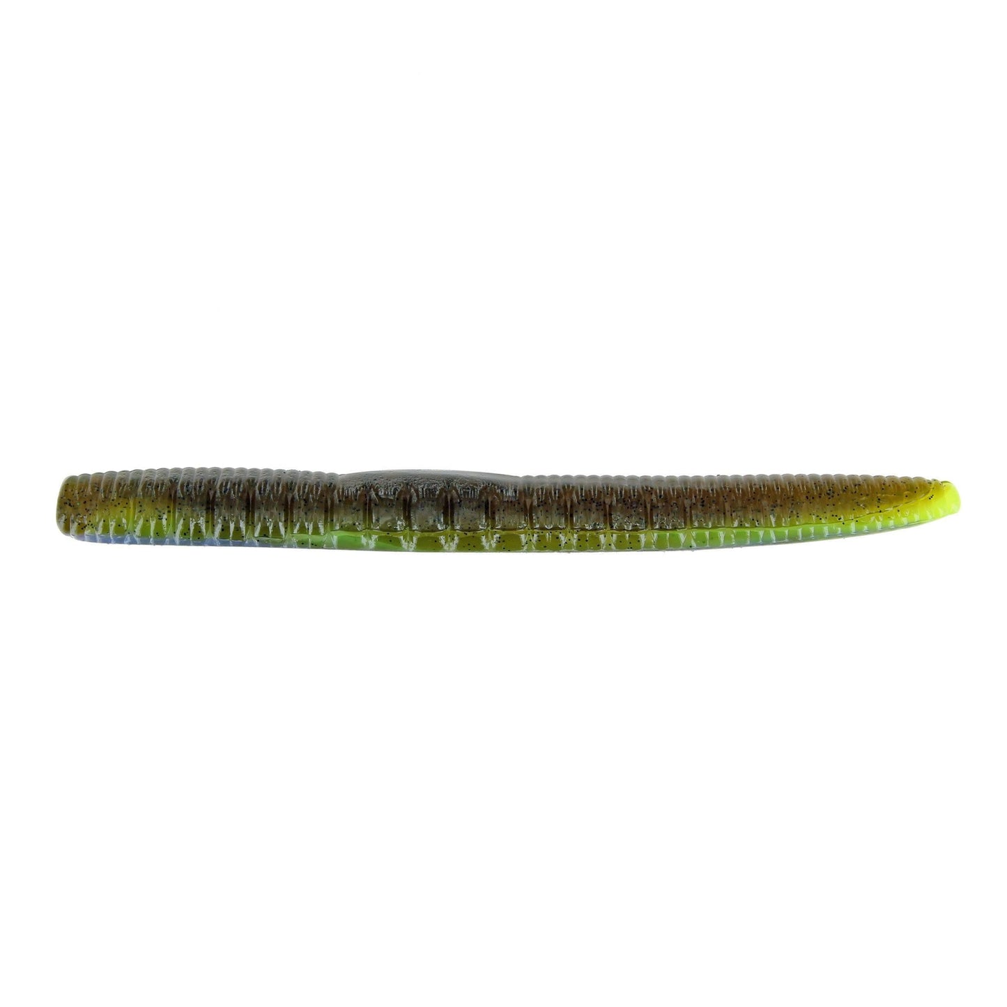 Roboworm 3" Ned Worm Green Pumpkin Perch N3-Fk3B 8Pk