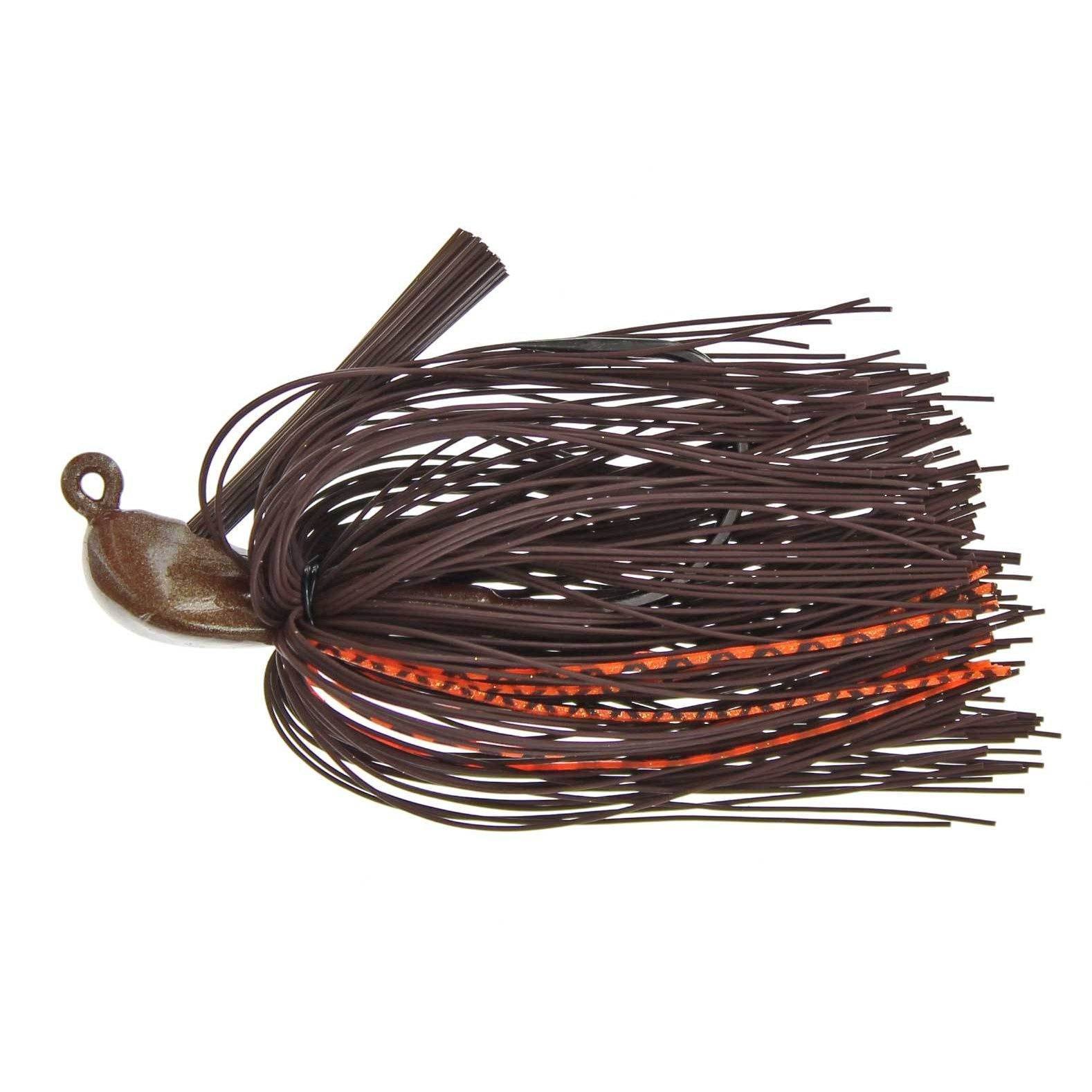 Spotsticker Casting Hand Tied Jig Brown/Orange