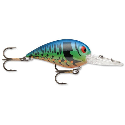 Storm Original Wiggle Wart 05 Blue Tiger Craw-Storm Original Wiggle Wart-Hammonds Fishing