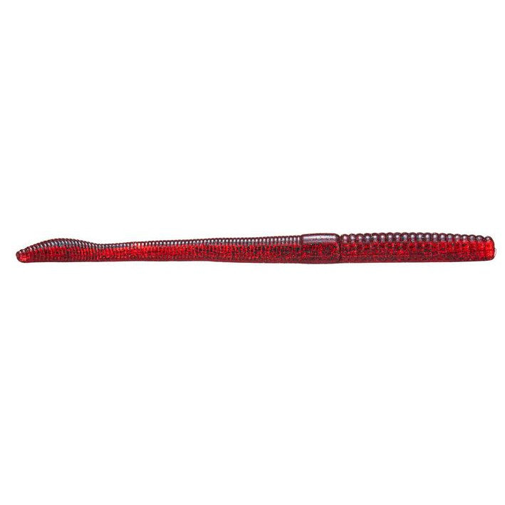 Strike King KVD Perfect Plastic Bullworm OPT 8" Red Bug