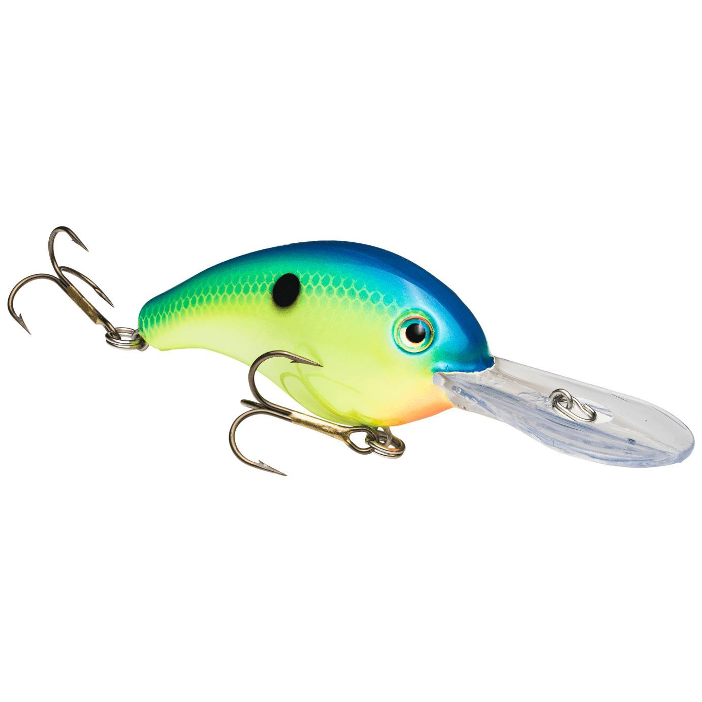 Strike King Pro-Model 5 Blue Back Chartreuse