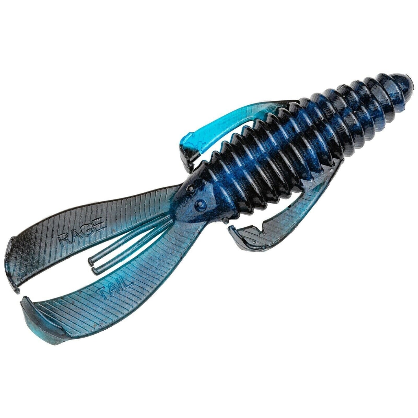 Strike King Rage Bug Black Blue Swirl 7Pk