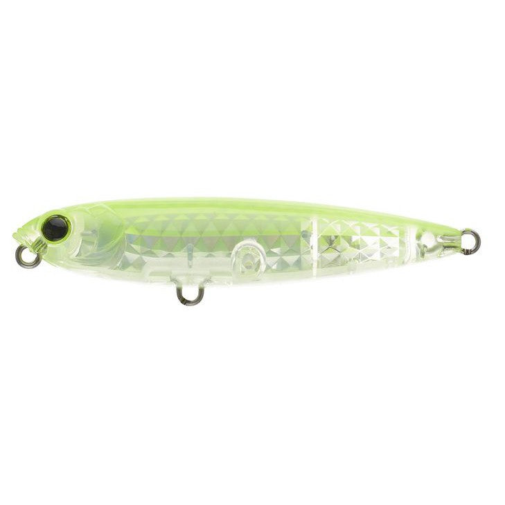 Yo-Zuri 3DR-X Series Pencil Prism Chartreuse Silver-Hammonds Fishing