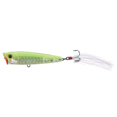 Yo-Zuri 3DR-X Series Popper Pearl Chartreuse Silver