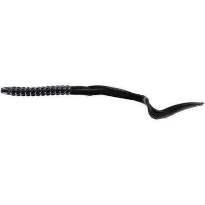 Zoom U-Tale 6'' Black 20Pk-Zoom U Tail-Hammonds Fishing