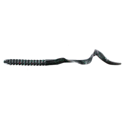 Zoom U-Tale 6'' Black Emerald 20Pk-Zoom U Tail-Hammonds Fishing