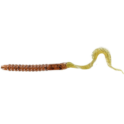 Zoom U-Tale 6'' Pumpkin/Chartreuse 20Pk-Zoom U Tail-Hammonds Fishing