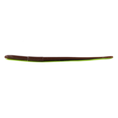 Roboworm Straight Tail Worm - Oxblood/Red Flake