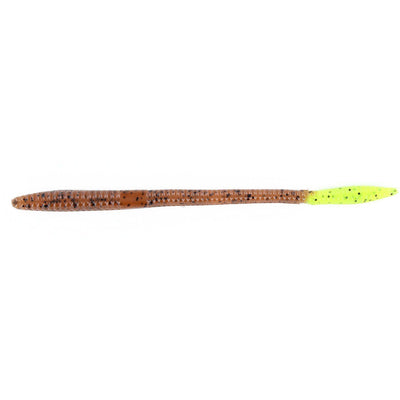 Zoom Trick Worm 6.5'' Pumpkin/Chartreuse 20Pk